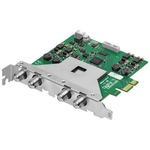 Карта 8-тюнерного приемника DVB-S2X PCIe MaxSX8 Basic Карта 8-тюнерного приемника DVB-S2X PCIe MaxSX8 Basic